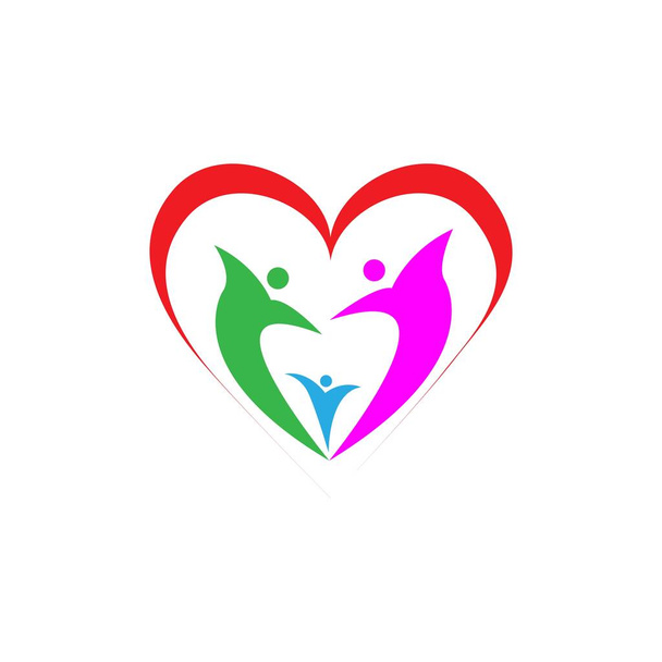Community Care Logo Icon Design Vorlage - Vektor, Bild