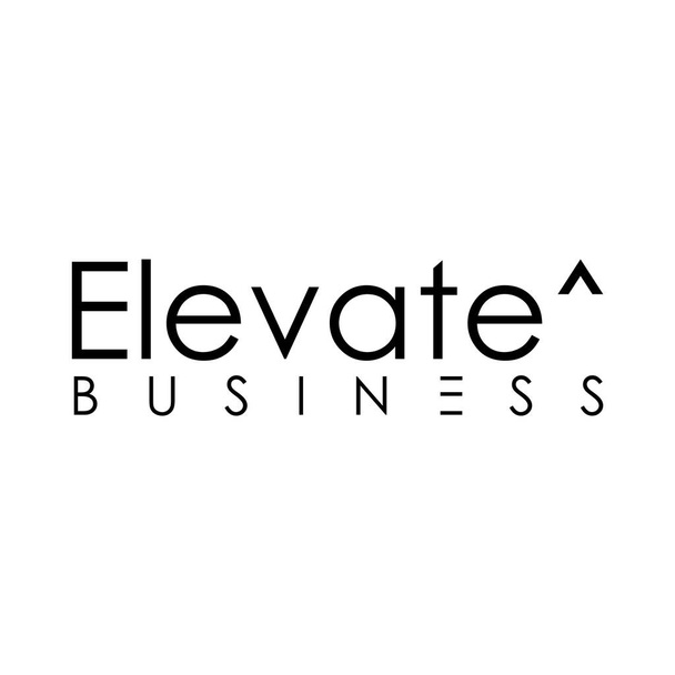 проста літера або слово ELEVATE No seriesf шрифт з зображенням графічного логотипу дизайну логотипу абстрактного концепту Векторний запас. Може використовуватися як символ, пов'язаний з початковою або словесною міткою
 - Вектор, зображення