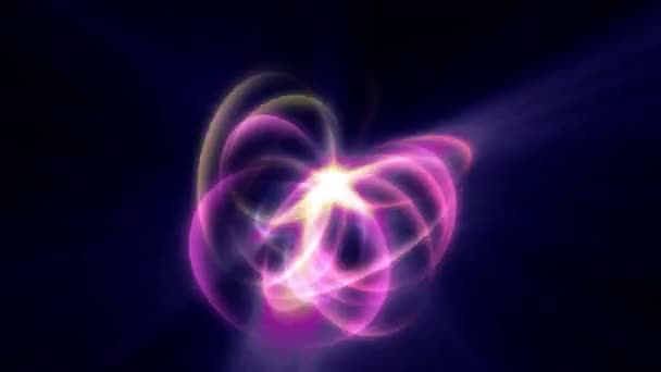energia atomowa światło promieni 4k - Materiał filmowy, wideo
