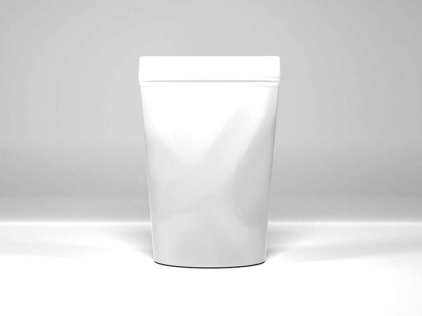 Escena de maqueta realista de empaquetado de café - Foto, imagen