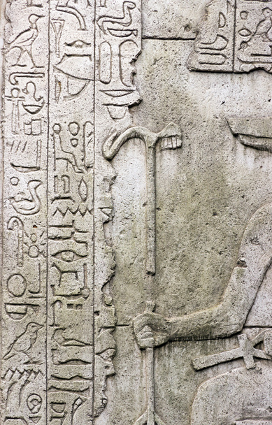 jeroglíficos egipcios
 - Foto, Imagen