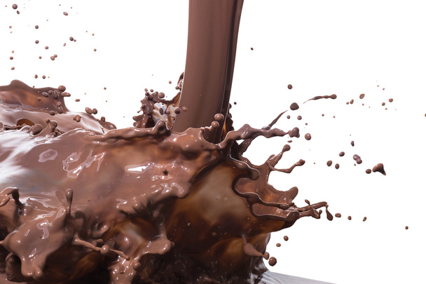gorąca czekolada splash - Zdjęcie, obraz