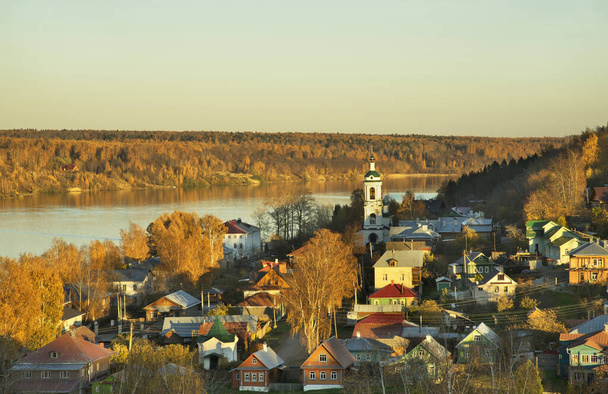 View of Plyos. Ivanovo oblast. Russia - Foto, Imagen