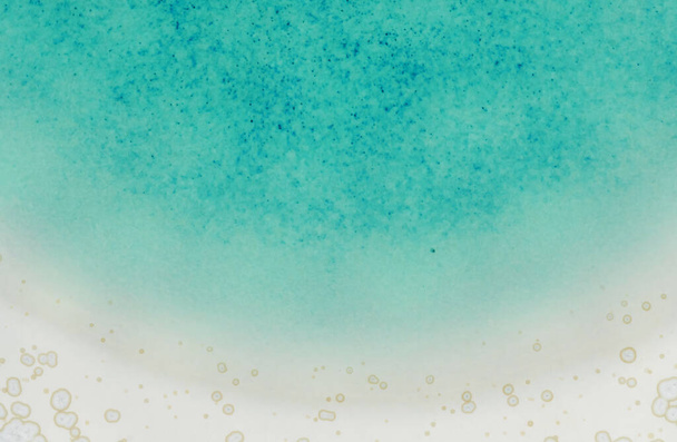 Carreaux de céramique émaillée bleu océan, Texture de carreaux de verre bleu, Dosseret texture carreaux émaillés                                - Photo, image