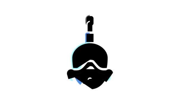 Анімація кольорової іконки маски для дайвінгу
 - Кадри, відео