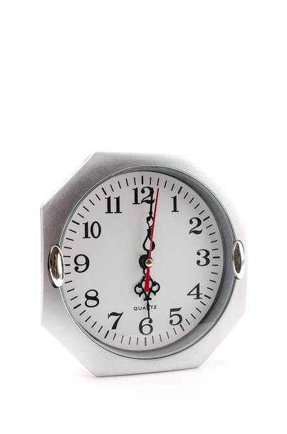 Horloge isolé fond blanc
 - Photo, image