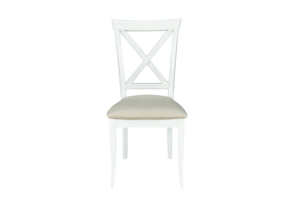 fehér szék fehér háttér - Fotó, kép