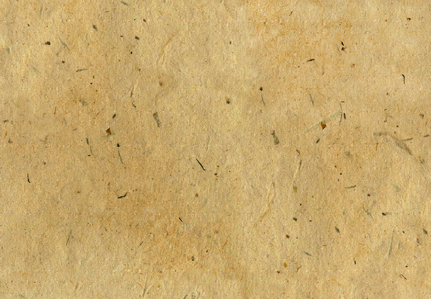 Stránka starého hnědého pergamenu se strukturou. Prázdný historický pergamen na tapetu nebo text s dekorativní texturou. - Fotografie, Obrázek