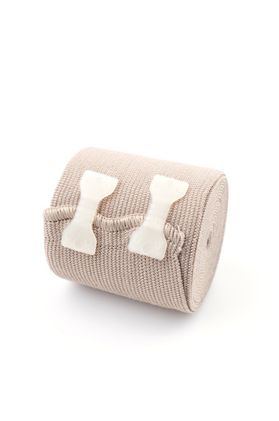 Elastic bandage isolated white background - Photo, Image