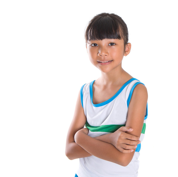 Young Girl In Athletic Attire - Photo, Image
