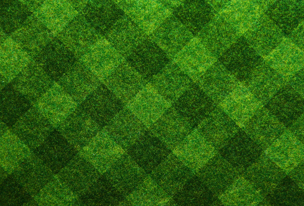 Green grass soccer field background  - Photo, Image