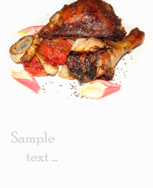  grilled chicken  - Фото, изображение