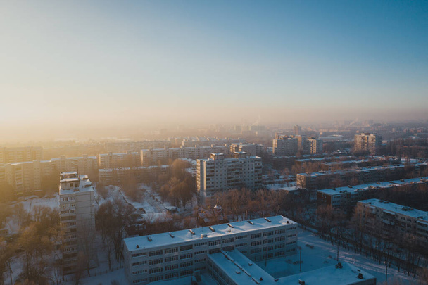 Samara city aerial - Zdjęcie, obraz