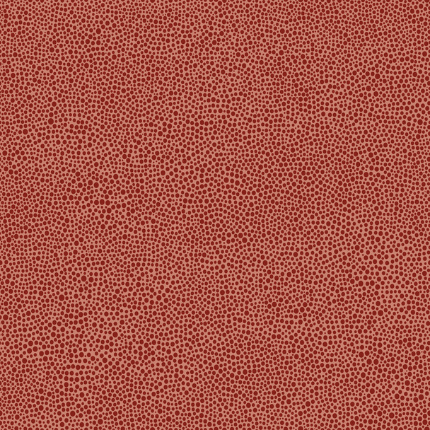 Patrón vectorial sin costura dibujado a mano aborigen australiano con puntos rojos sobre fondo rosa - Vector, Imagen