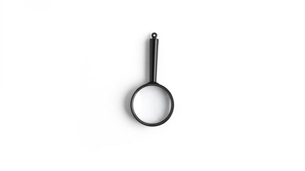 Magnifying glass isolated on a white background. High quality photo - Fotoğraf, Görsel
