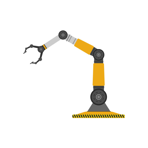 braccio robotico isolato icona vettore illustrazione disegno - Vettoriali, immagini