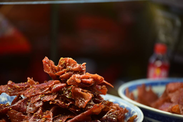 close up view of delicious asian food - Valokuva, kuva