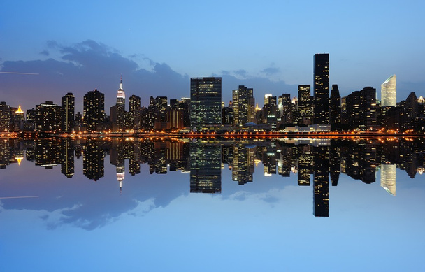 skyline di Manhattan centro città
 - Foto, immagini