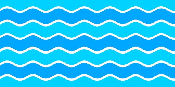 Kék fehér színű hullám minta textúra háttér. Használat a tervezés nyári nyaralás koncepció.  - Fotó, kép