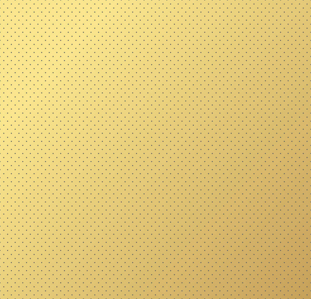 Złoto polka kropki wzór, kolorowe tło - wektor abstrakcyjne tło - Wektor, obraz