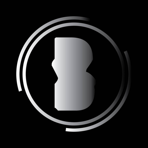 Lettre B Éléments de modèle de conception d'icône de logo - Vecteur, image