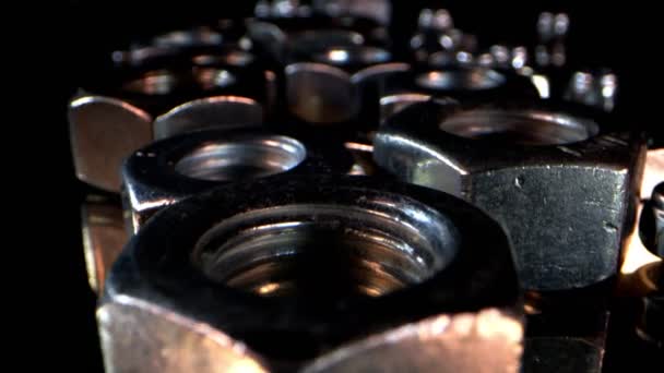 Repair Equipment  Stainless Steel Nuts  - Footage, Video