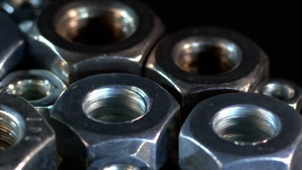 Repair Equipment  Stainless Steel Nuts  - Footage, Video