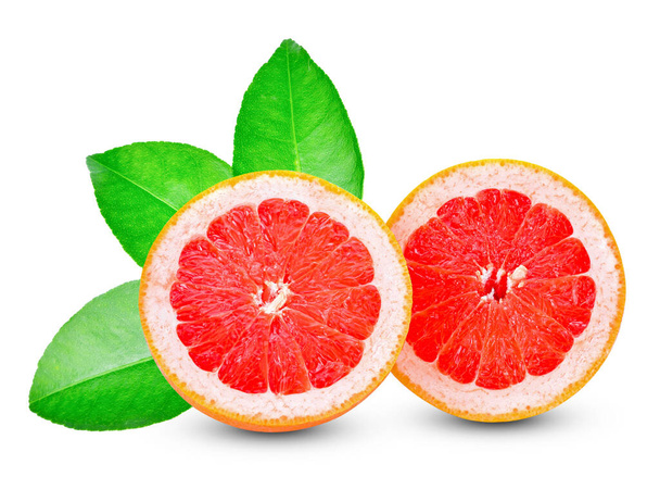 grapefruit isolated on white background - Фото, изображение