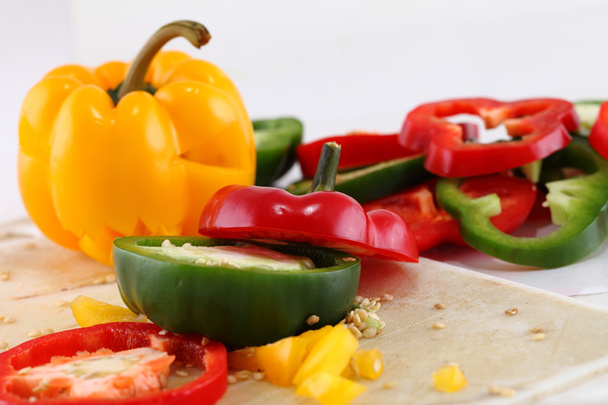 pepper slices - Photo, Image