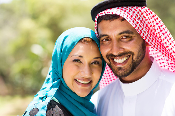 το όμορφο ζευγάρι Μέσης Ανατολής - Φωτογραφία, εικόνα