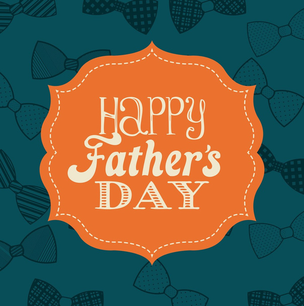 Fathers day - Vector, Image