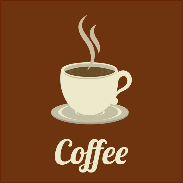 Coffee design - Wektor, obraz