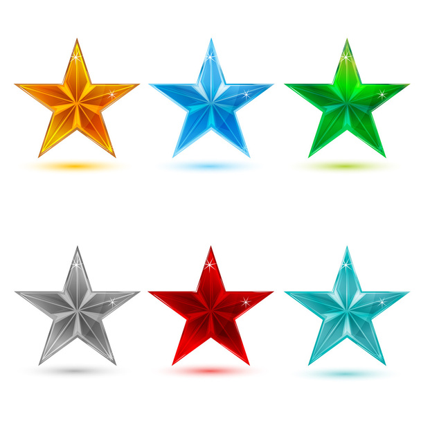 Estrellas coloridas
 - Foto, imagen
