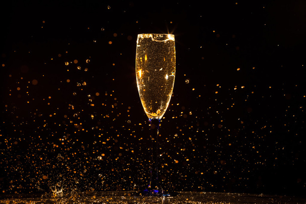 Champagne pouring  - Fotó, kép