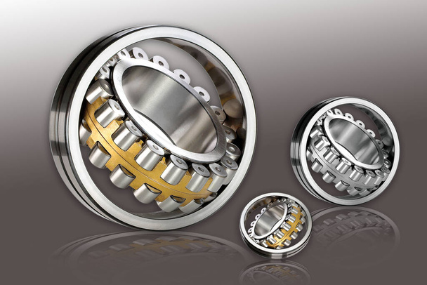 steel Ball bearings, roller bearing, machinery engines parts, Auto spare part. - Photo, Image