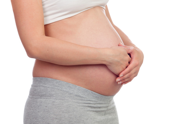 Beautiful pregnant belly - Valokuva, kuva