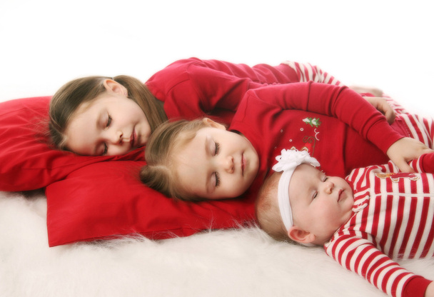alvó nővérek vár karácsonyra - Fotó, kép