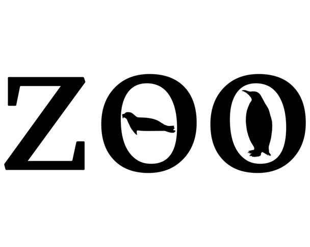 Animaux du zoo - Vecteur, image