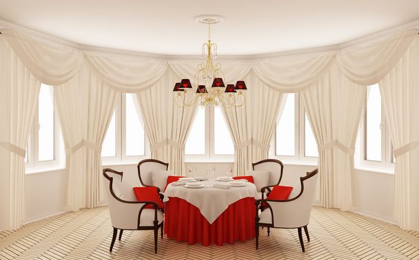 Classical interior of a dining room - Photo, Image