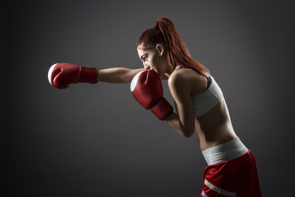 Femme de boxe
 - Photo, image