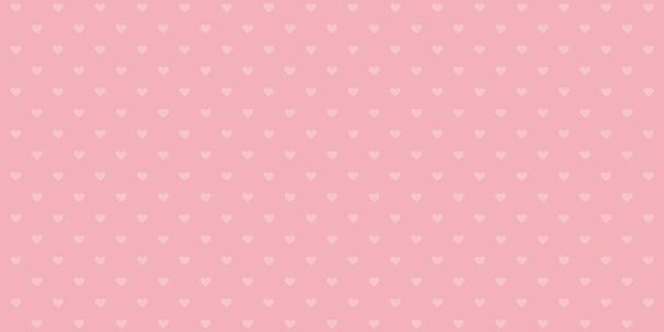 ροζ φόντο με διάνυσμα καρδιές - Διάνυσμα, εικόνα