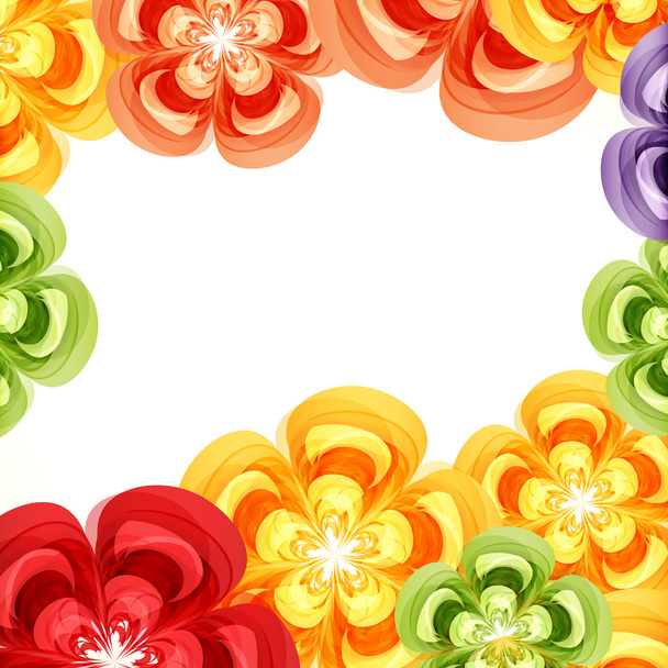 Gift floral design background. - Διάνυσμα, εικόνα