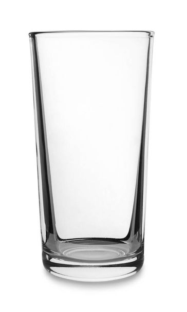 New clean empty glass isolated on white - Foto, imagen
