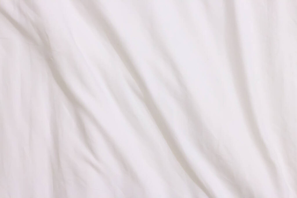Fondo de ropa de cama blanca con copia spac - Foto, Imagen