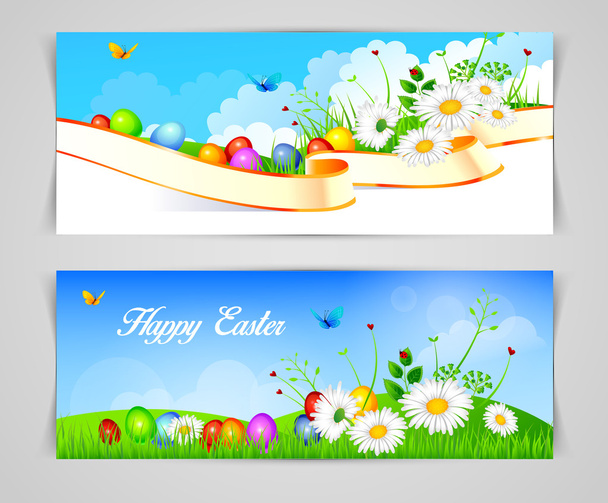 Easter design template - Vector, imagen