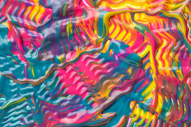 Fondo abstracto del arte. Pintura gouache dibujada a mano. Textura de color - Foto, Imagen
