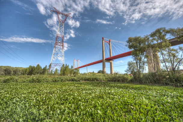 Zárate brazo largo puente, entre ríos, argentina - Foto, Imagen
