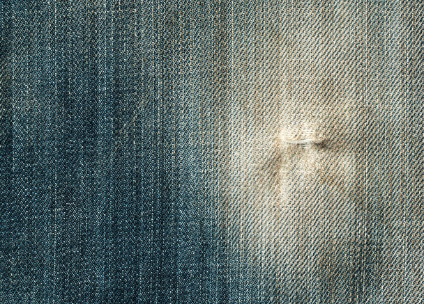 Detailní záběr modré džíny tkaniny přes celou obrazovku - Fotografie, Obrázek