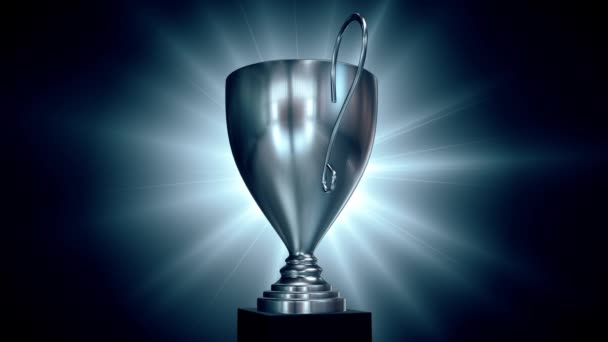 Κύπελλο Αθλητισμού Κύπελλο Trophy Φόντο Loo - Πλάνα, βίντεο