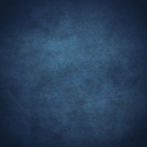 old dark paper, blue background - Photo, Image